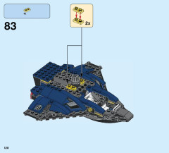LEGO 76051 instructions page 128 – build guide