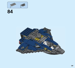 LEGO 76051 instructions page 129 – build guide