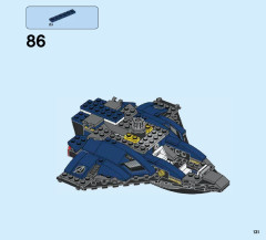 LEGO 76051 instructions page 131 – build guide