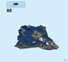 LEGO 76051 instructions page 133 – build guide