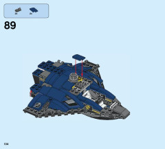 LEGO 76051 instructions page 134 – build guide