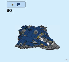 LEGO 76051 instructions page 135 – build guide