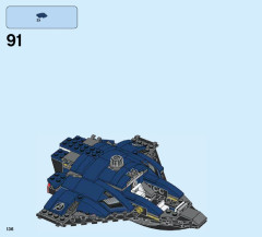 LEGO 76051 instructions page 136 – build guide