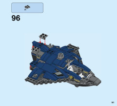 LEGO 76051 instructions page 141 – build guide