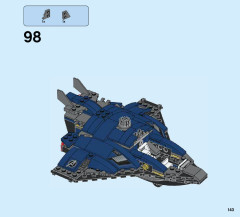 LEGO 76051 instructions page 143 – build guide