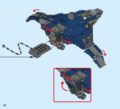 LEGO 76051 instructions page 152 – build guide
