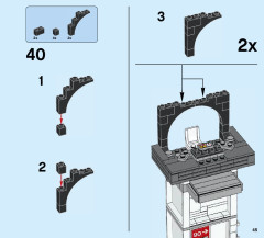 LEGO 76051 instructions page 45 – build guide