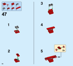 LEGO 76051 instructions page 54 – build guide