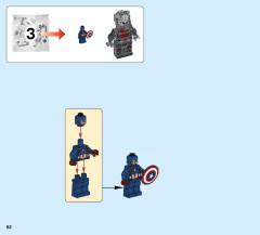 LEGO 76051 instructions page 62 – build guide