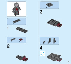 LEGO 76051 instructions page 63 – build guide