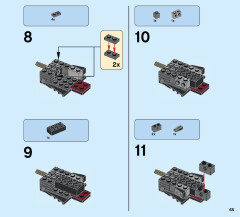 LEGO 76051 instructions page 65 – build guide