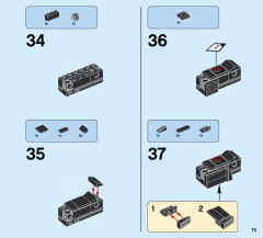 LEGO 76051 instructions page 73 – build guide