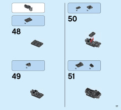 LEGO 76051 instructions page 77 – build guide
