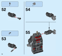 LEGO 76051 instructions page 78 – build guide