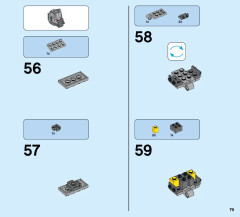 LEGO 76051 instructions page 79 – build guide