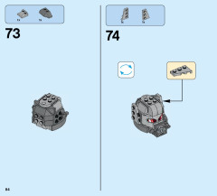 LEGO 76051 instructions page 84 – build guide