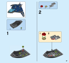 LEGO 76051 instructions page 87 – build guide