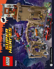 LEGO 76052 instructions page 1 – build guide