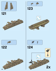LEGO 76052 instructions page 100 – build guide