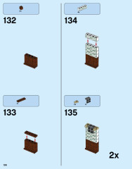 LEGO 76052 instructions page 106 – build guide