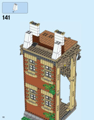 LEGO 76052 instructions page 112 – build guide