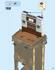 LEGO 76052 instructions page 129 – build guide
