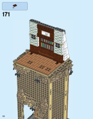 LEGO 76052 instructions page 132 – build guide