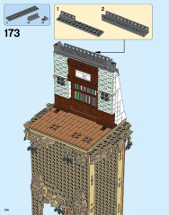 LEGO 76052 instructions page 134 – build guide