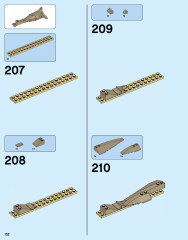 LEGO 76052 instructions page 152 – build guide