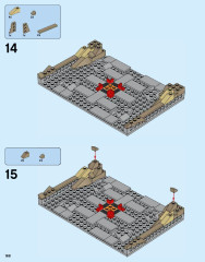LEGO 76052 instructions page 168 – build guide