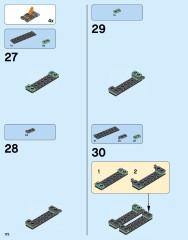 LEGO 76052 instructions page 172 – build guide
