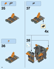 LEGO 76052 instructions page 174 – build guide