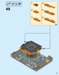 LEGO 76052 instructions page 181 – build guide