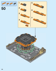 LEGO 76052 instructions page 182 – build guide