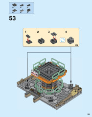 LEGO 76052 instructions page 185 – build guide