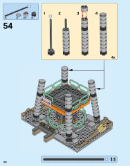 LEGO 76052 instructions page 186 – build guide
