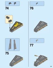 LEGO 76052 instructions page 195 – build guide
