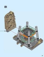 LEGO 76052 instructions page 197 – build guide