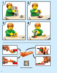 LEGO 76052 instructions page 2 – build guide