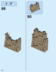 LEGO 76052 instructions page 200 – build guide