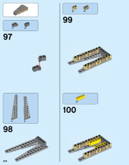 LEGO 76052 instructions page 204 – build guide