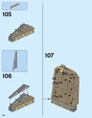 LEGO 76052 instructions page 206 – build guide