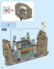 LEGO 76052 instructions page 208 – build guide