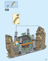 LEGO 76052 instructions page 209 – build guide