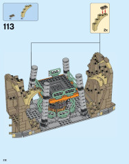 LEGO 76052 instructions page 212 – build guide