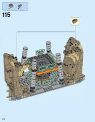 LEGO 76052 instructions page 214 – build guide