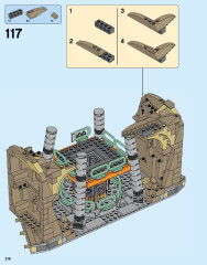 LEGO 76052 instructions page 216 – build guide