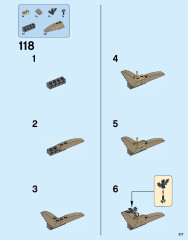 LEGO 76052 instructions page 217 – build guide