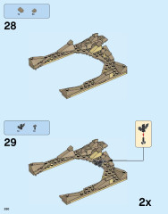 LEGO 76052 instructions page 250 – build guide