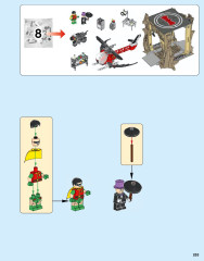 LEGO 76052 instructions page 253 – build guide